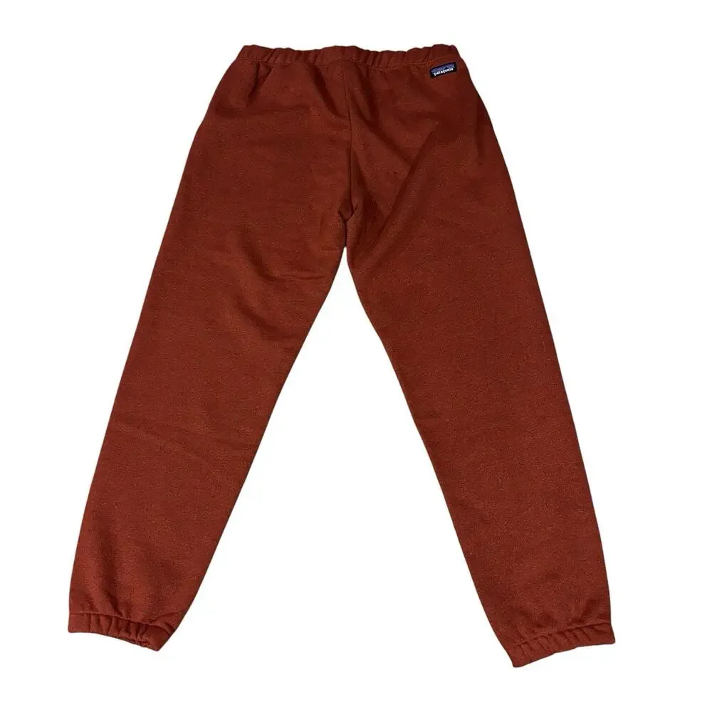 Patagonia Men's Fitz Roy Icon Uprisal Sweatpants Sisu Brown Burnt Orange Large